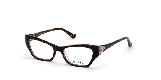 Guess: GU2747 056 havana/other / clear demo lens