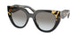 Prada: 0PR 14WS 3890A7 Tortoise/Black/Grey Gradient