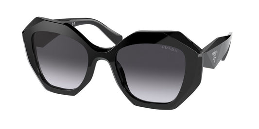 Prada: 0PR 16WS 1AB5D1 Black/Grey Gradient