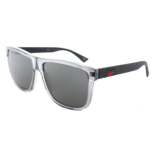 Gucci: GG0010S 004 GREY-BLACK-SILVER