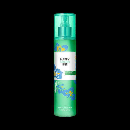 Happy Green Iris  Body Mist Dama 236ML