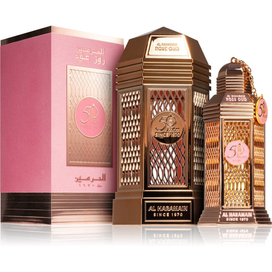 Al Haramain: Rose Oud EDP Unisex 100ML