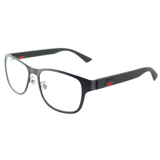 Gucci: GG0013O 001 BLACK-BLACK / TRANSPARENT