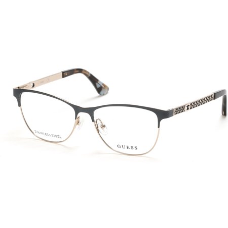 Guess: GU2883 091 matte blue/clear demo lens