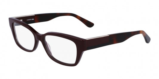 Lacoste: L2907 603 DARK RED / Clear demo lens