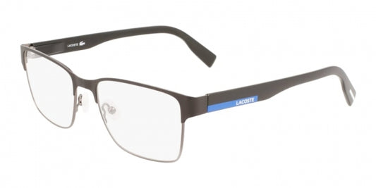 Lacoste: L2286 002 MATTE BLACK/Clear demo lens