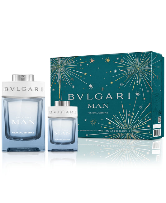 Bvlgari Man Glacial Essence + Miniatura 15ML EDP Set De Caballero 100ML
