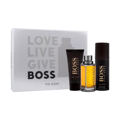 Boss The Scent EDT 100ML +Shower Gel 100ML +Desodorante 150ML EDT Set De Caballero 100ML