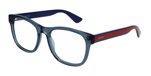 Gucci: GG0004ON 012 Blue/Transparent