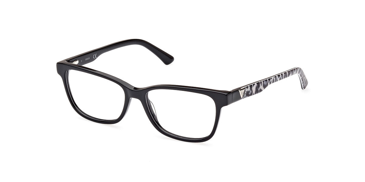 Guess: GU2943 001 shiny black/clear demo lens