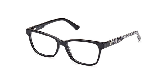 Guess: GU2943 001 shiny black/clear demo lens