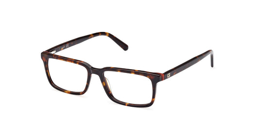 Guess: GU50068 052 dark havana/Clear demo lens