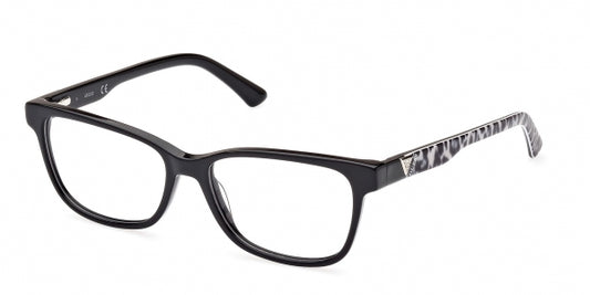 Guess: GU2943 001 shiny black/clear demo lens
