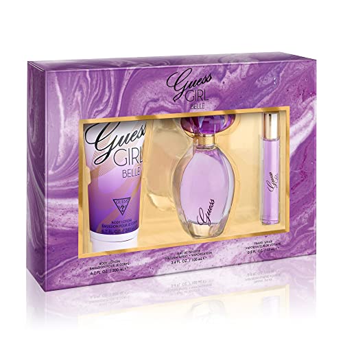 Guess Girl Belle EDT 100ML + Miniatura 15ML + Body Lotion 200ML EDT  Set De Dama  100ML