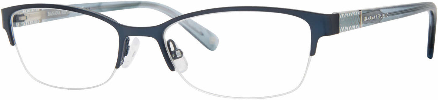 Banana Republic: BR 200 0E8W 00 Matte Navy/Clear demo lens