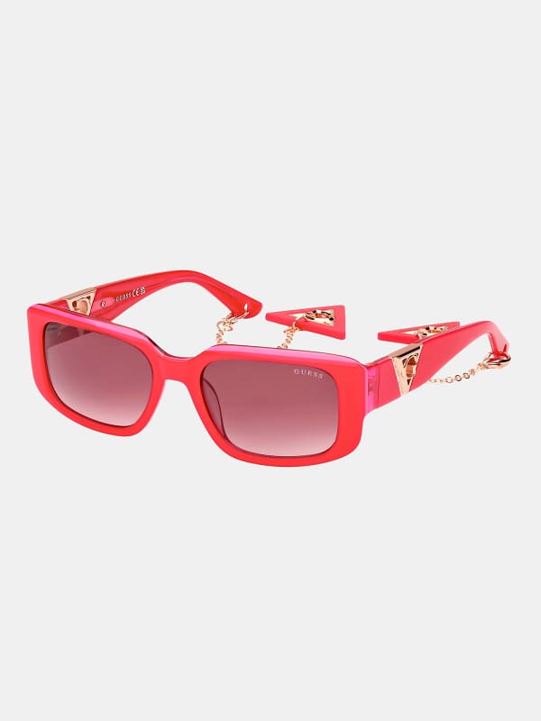Guess: GU7891 72T shiny pink / gradient bordeaux