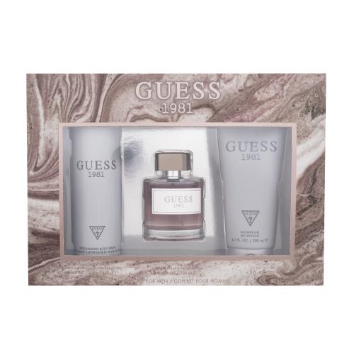 Guess 1981 EDT 100ML+ Desodorante 226ML+ Shower Gel 200ML  EDT Set De Caballero 100ML