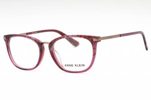 Anne Klein: AK5089 650 Merlot Animal / Clear demo lens