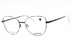 Bebe: BB5207 1 JET FLORAL/Clear Demo Lens