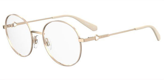 Moschino Love: MOL617/TN 0B4E 00 White Gold/Clear demo lens