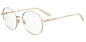 Moschino Love: MOL617/TN 0B4E 00 White Gold/Clear demo lens