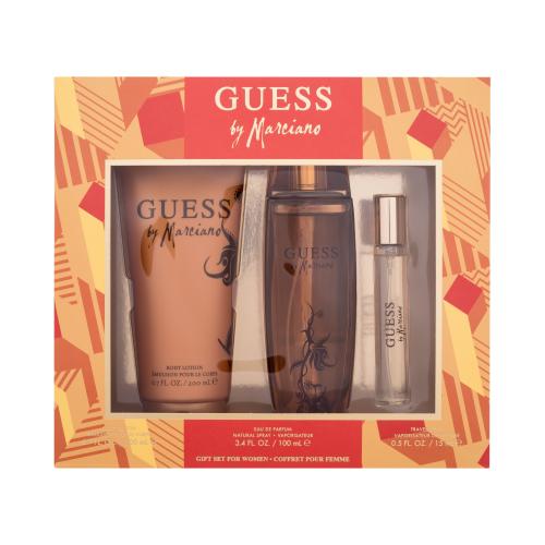Guess By Marciano 100ML + Body Lotion 200ML + Miniatura 15ML Set Dama