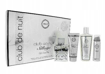 Club De Nuit Sillage + Desodorante + Shampoo + Shower Gel EDP Set De Caballero 100ML
