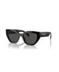 Prada: 0PR A09SF 1AB5S0 BLACK/DARK GREY