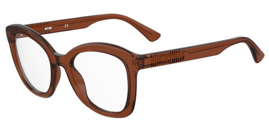 Moschino: MOS636 009Q 00 BROWN/clear demo lens