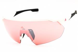 Adidas: SP0093 21U white / bordeaux mirror