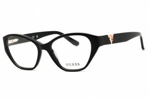 Guess: GU50162 001 shiny black/clear demo lens