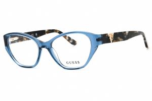 Guess: GU50162 090 shiny blue/clear demo lens