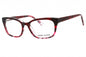 Anne Klein: AK5076 603 MERLOT GRADIENT/Clear demo lens
