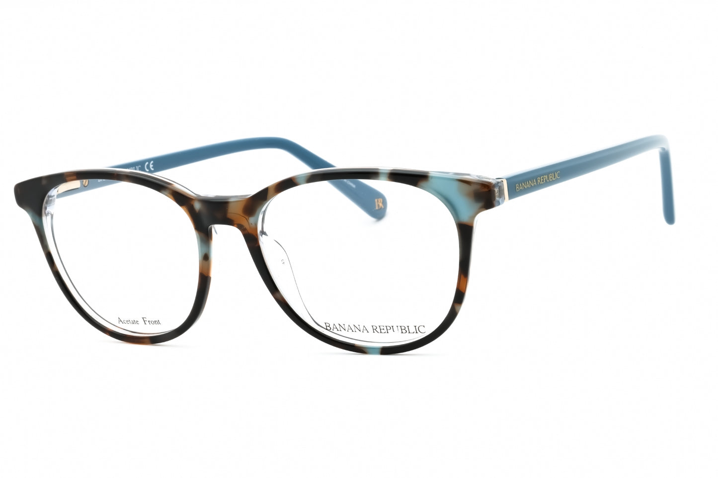 Banana Republic: BR 222 0X8Q 00 BW BLUE HV/Clear demo lens