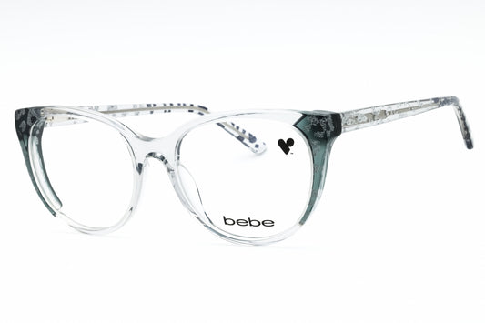 Bebe: BB5208 50 GREY ANIMAL/Clear Demo Lens