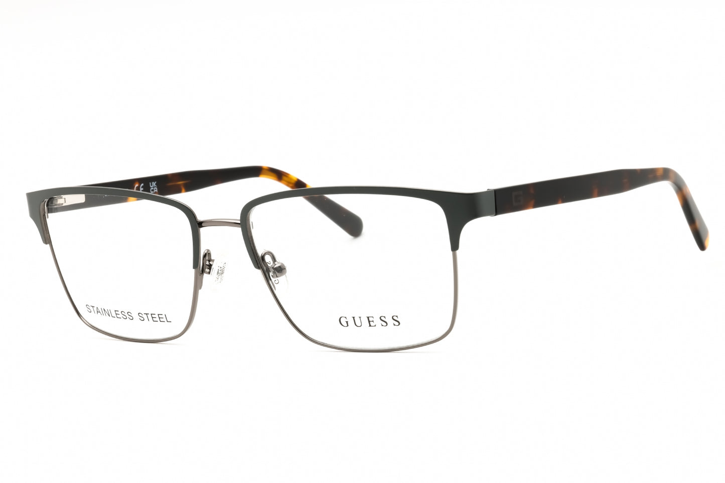 Guess: GU50070 020 grey/other/clear demo lens