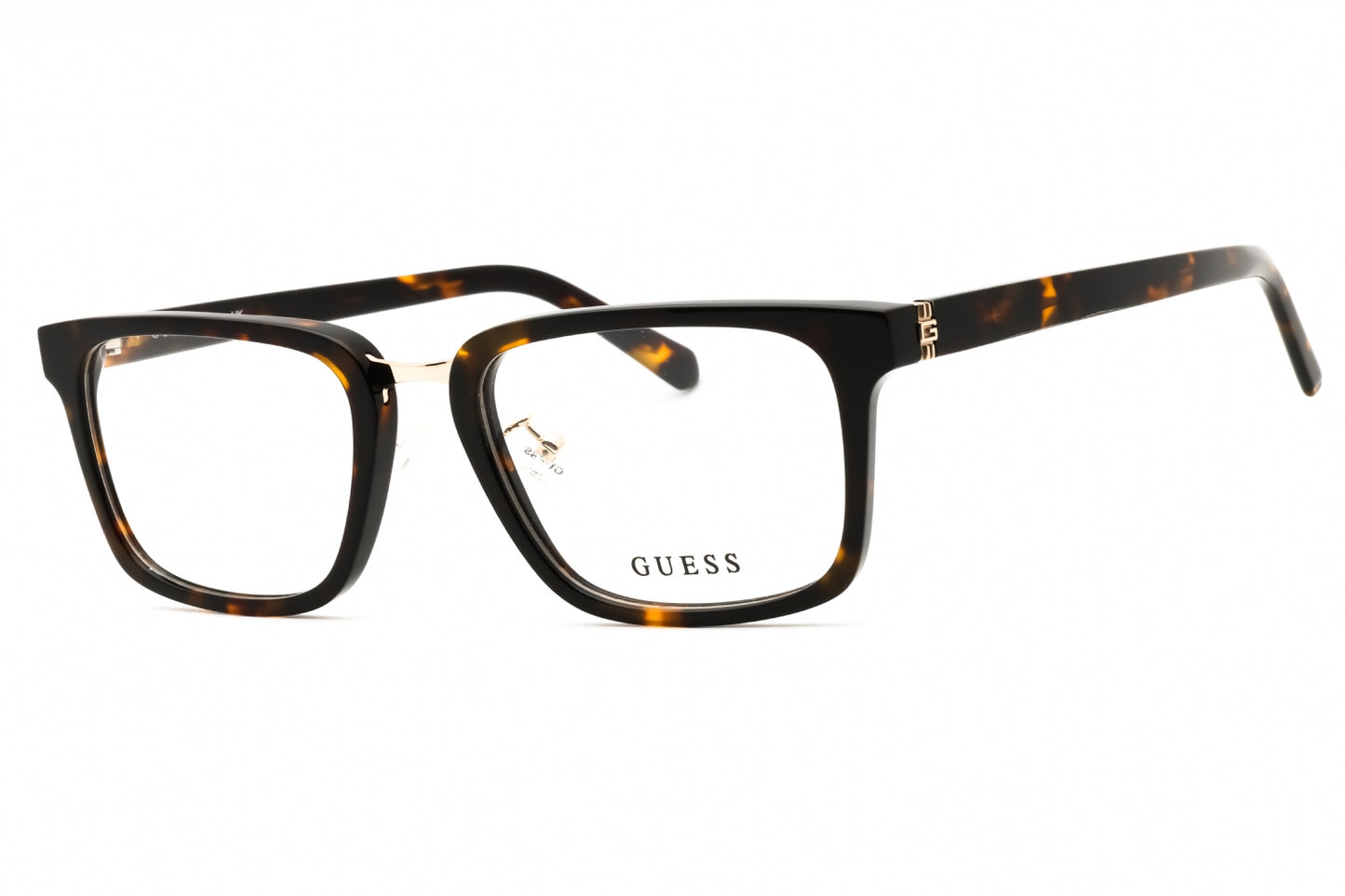 Guess: GU50088-D 052 dark havana/clear demo lens