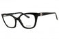 Guess: GU50111 001 shiny black/clear demo lens