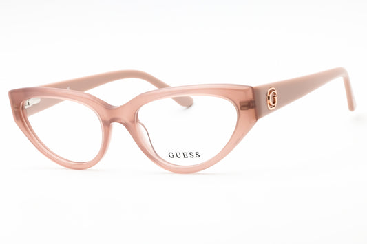 Guess: GU50113 057 shiny beige/clear demo lens