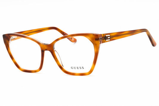 Guess: GU50158 053 blonde havana/Clear demo lens