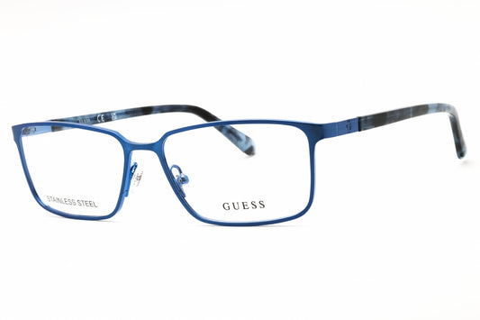 Guess: GU50244 091 matte blue/clear demo lens