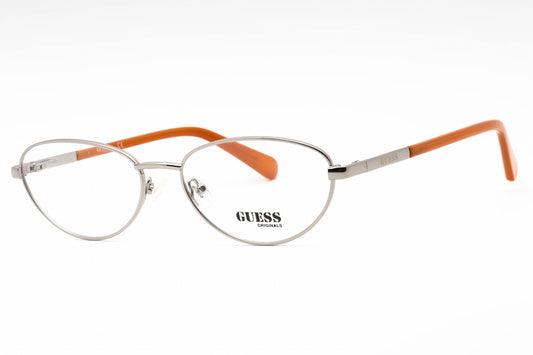 Guess: GU8238 008 shiny gunmetal/clear demo lens