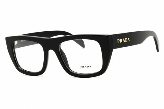 Prada: 0PR A17V 16K1O1 Black/Transparent